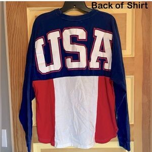 Vintage USA 🇺🇸 Long Sleeved Festive Fourth of July Shirt (July 4th), America